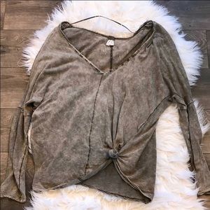 Free People Boho Style Blouse